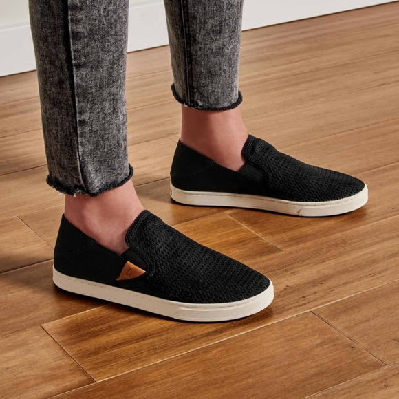 OluKai Shoes - 🆕️ Olukai Pehuea Slip On Shoes in Black